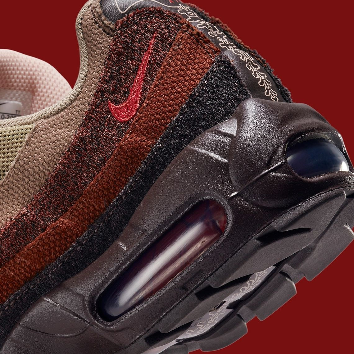 AIRMAX 95 anatomy red brown